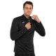 Лонгслів спортивний на блискавці Joma RUNNING NIGHT 102241-100 S-XL чорний