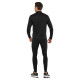 Лонгслів спортивний на блискавці Joma RUNNING NIGHT 102241-100 S-XL чорний