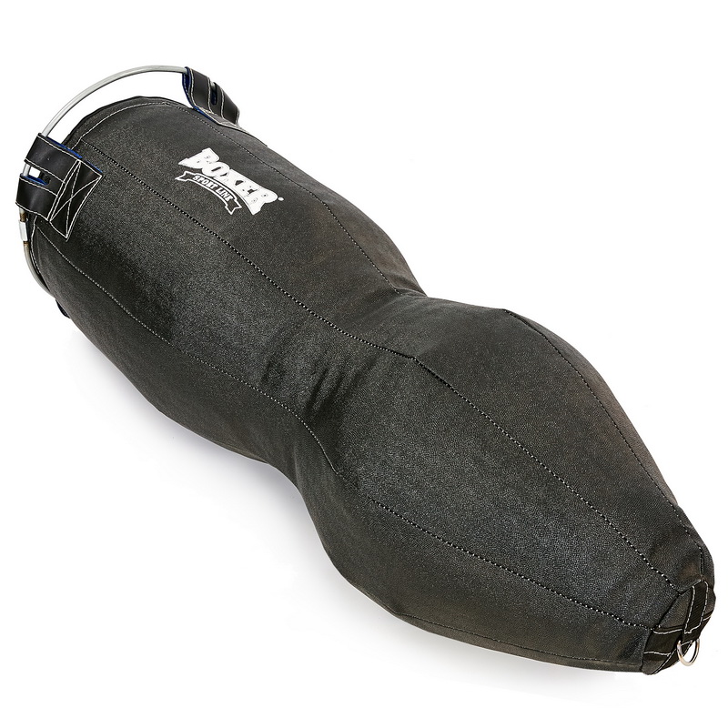 Мішок боксерський Силует Кірза BOXER 1024-01 120х40см чорний