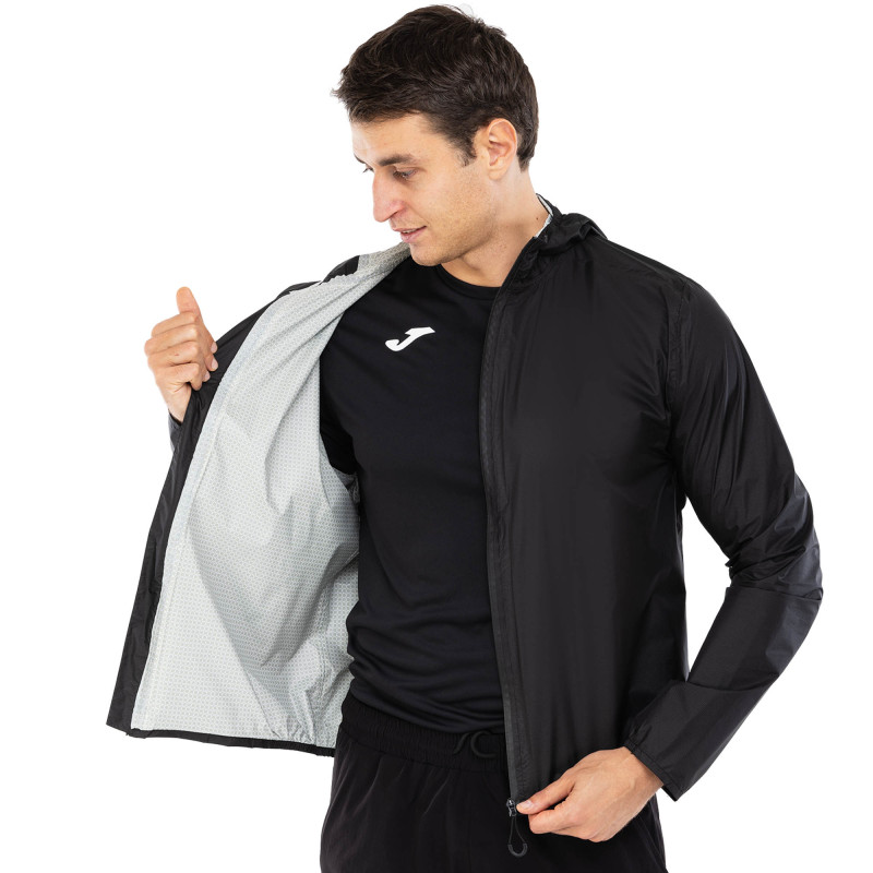 Вітровка спортивна Joma R-NIGHT ICONIC 102518-100 S-XL чорний
