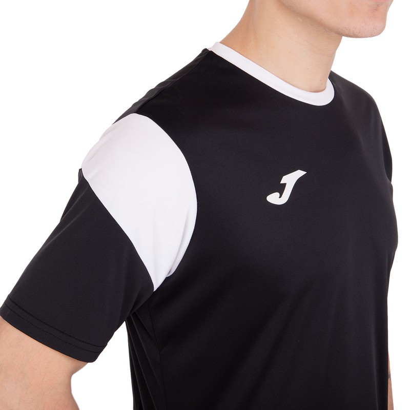 Форма футбольна комплект футболка та шорти Joma PHOENIX 102741-102 XS-2XL чорний-білий