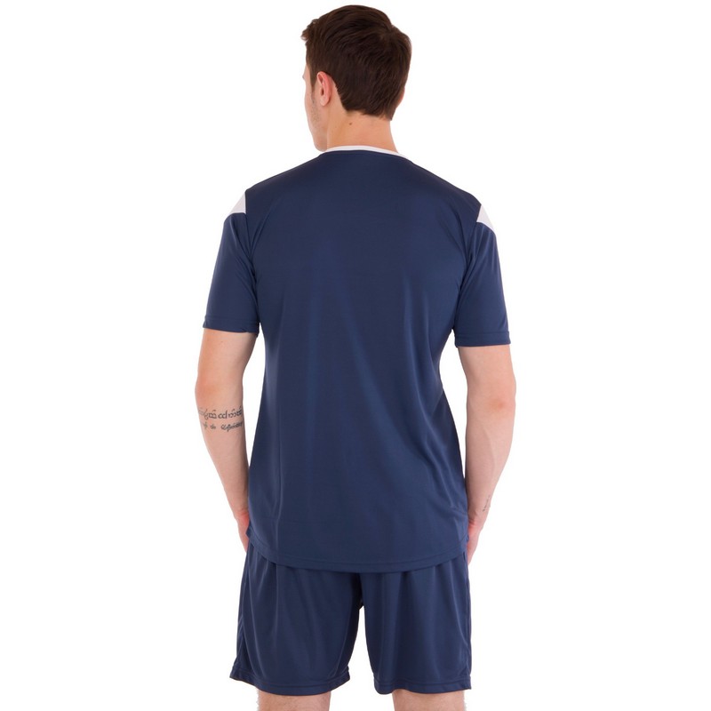 Форма футбольна комплект футболка та шорти Joma PHOENIX 102741-332 XS-2XL темно-синій-білий