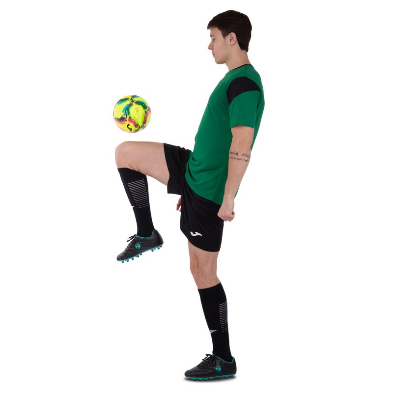 Форма футбольна комплект футболка та шорти Joma PHOENIX 102741-451 XS-2XL зелений-чорний