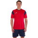 Форма футбольна комплект футболка та шорти Joma PHOENIX 102741-603 4XS-2XL червоно-темно-синій
