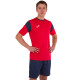 Форма футбольна комплект футболка та шорти Joma PHOENIX 102741-603 4XS-2XL червоно-темно-синій