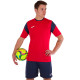 Форма футбольна комплект футболка та шорти Joma PHOENIX 102741-603 4XS-2XL червоно-темно-синій
