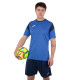 Форма футбольна комплект футболка та шорти Joma PHOENIX 102741-703 4XS-2XL синій-темно-синій