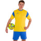 Форма футбольна комплект футболка та шорти Joma PHOENIX 102741-907 4XS-2XL жовтий-синій