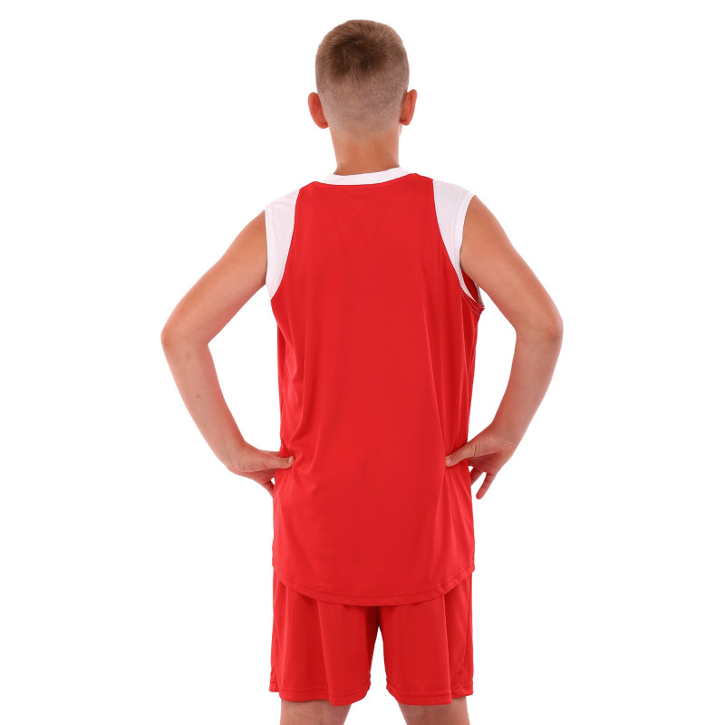 Форма баскетбольна майка та шорти Joma FINAL II 102849-602 5XS-2XL червоний-білий
