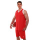 Форма баскетбольна майка та шорти Joma FINAL II 102849-602 5XS-2XL червоний-білий