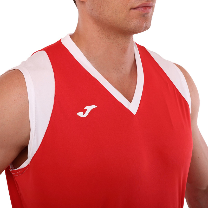 Форма баскетбольна майка та шорти Joma FINAL II 102849-602 5XS-2XL червоний-білий