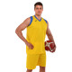 Форма баскетбольна майка та шорти Joma FINAL II 102849-907 5XS-2XL жовтий-синій