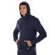Кофта спортивна на блискавці з капюшоном Joma INDOOR GYM 102970-345 S-2XL темно-синій