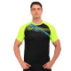 Футболка чоловіча Joma ELITE X 103101-121 2XS-2XL чорний-салатовий