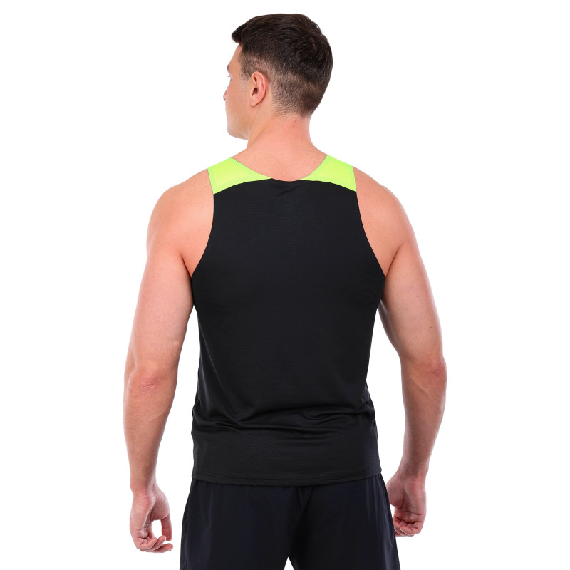 Майка спортивна чоловіча Joma ELITE X 103102-121 2XS-2XL чорний-салатовий