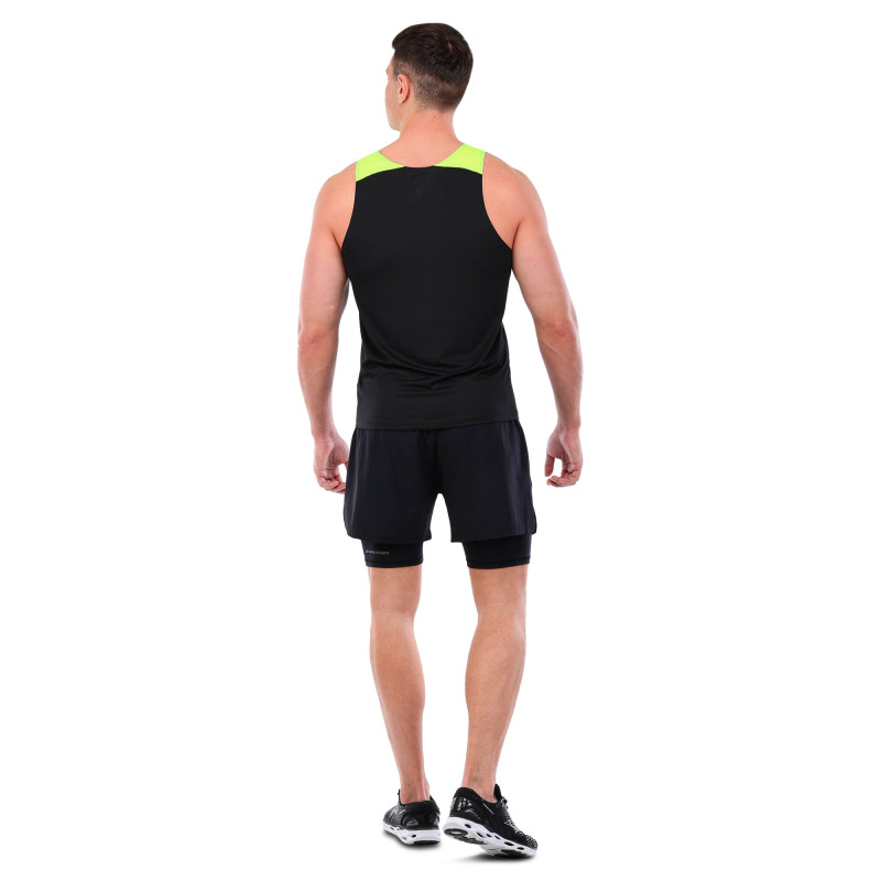 Майка спортивна чоловіча Joma ELITE X 103102-121 2XS-2XL чорний-салатовий