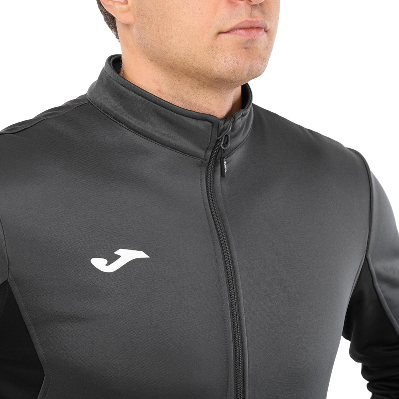 Костюм спортивний кофта на блискавці та штани Joma DERBY 103120-151 4XS-XL чорний