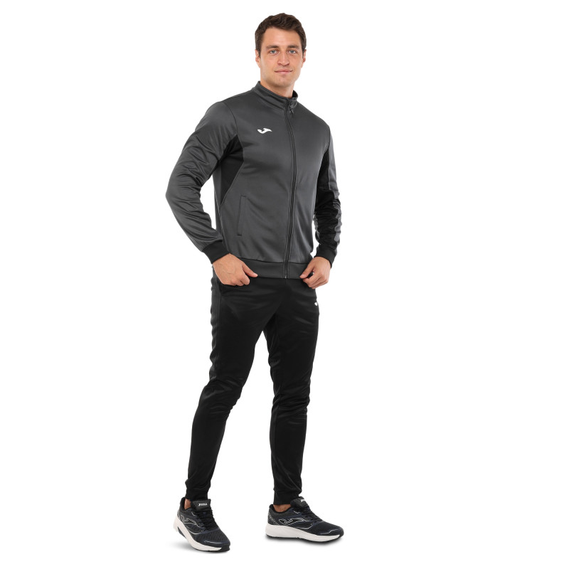 Костюм спортивний кофта на блискавці та штани Joma DERBY 103120-151 4XS-XL чорний