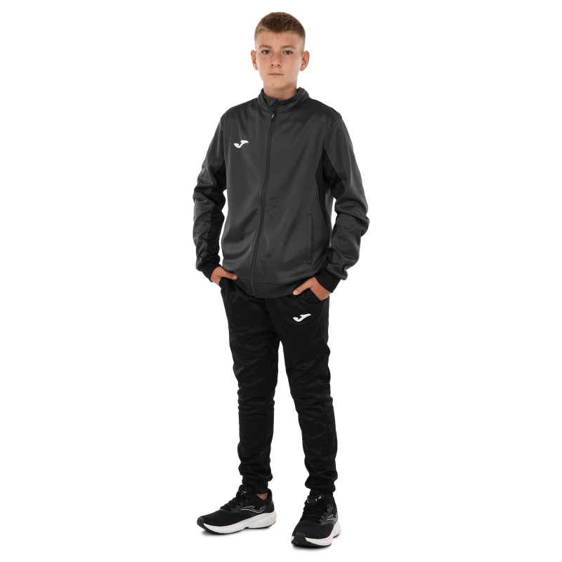 Костюм спортивний кофта на блискавці та штани Joma DERBY 103120-151 4XS-XL чорний