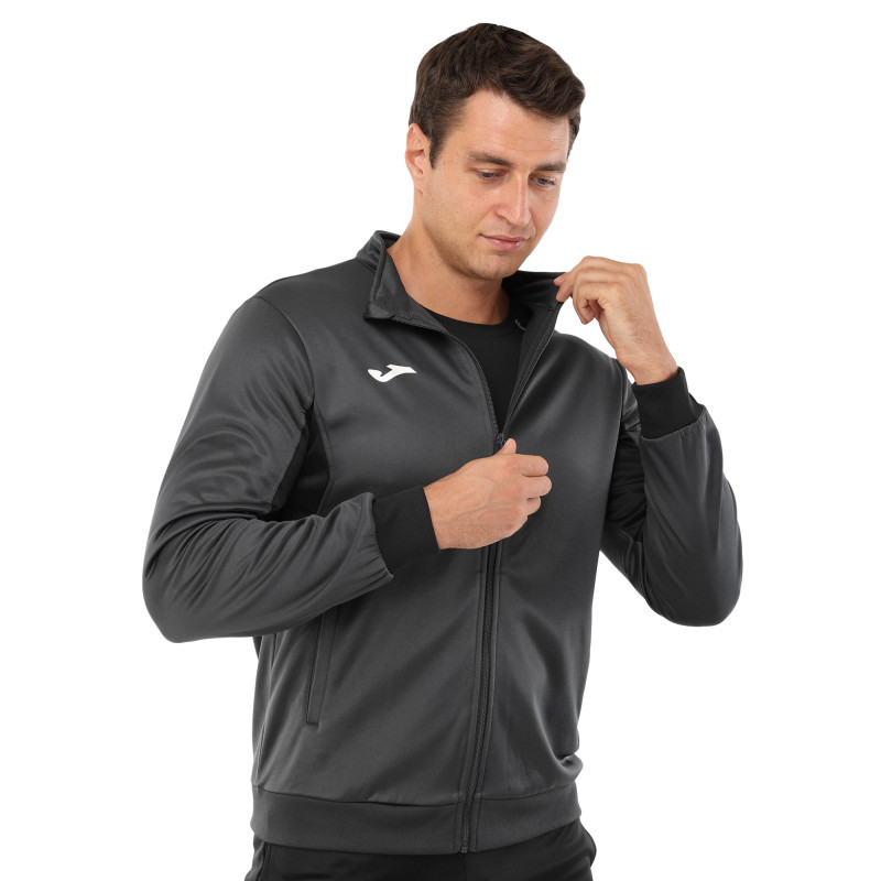 Костюм спортивний кофта на блискавці та штани Joma DERBY 103120-151 4XS-XL чорний
