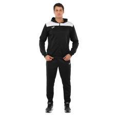 Костюм спортивний кофта на блискавці та штани Joma PHOENIX II 103121-102 4XS-XL чорний-білий