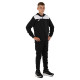 Костюм спортивний кофта на блискавці та штани Joma PHOENIX II 103121-102 4XS-XL чорний-білий