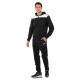 Костюм спортивний кофта на блискавці та штани Joma PHOENIX II 103121-102 4XS-XL чорний-білий