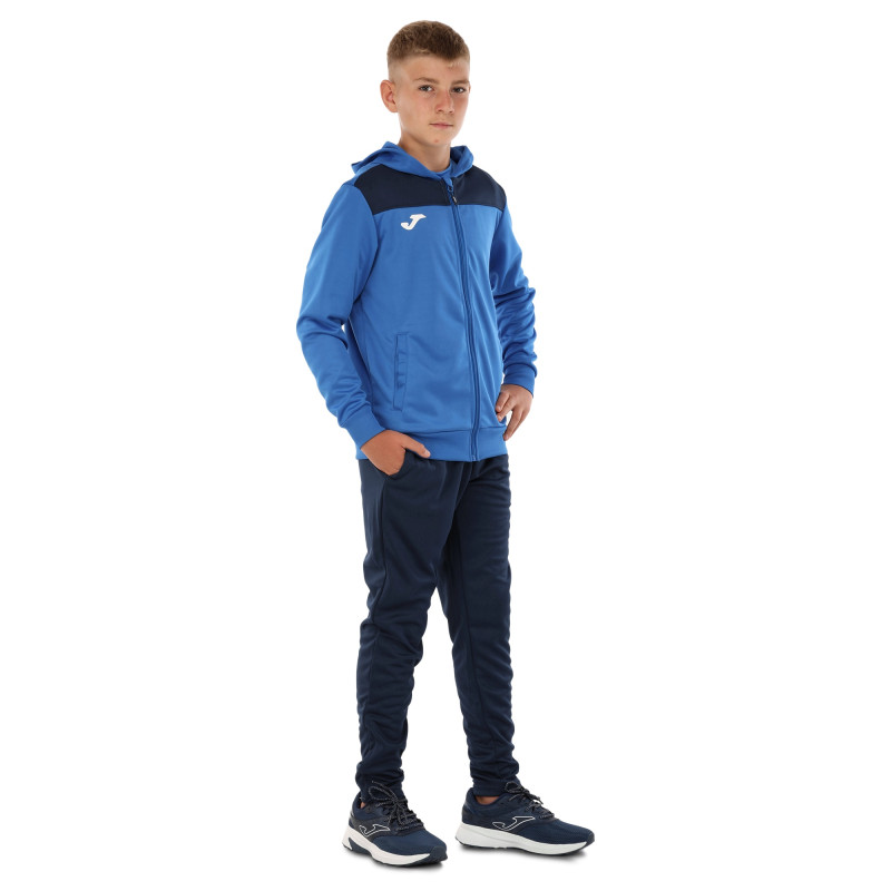 Костюм спортивний кофта на блискавці та штани Joma PHOENIX II 103121-703 4XS-XL синій-темно-синій