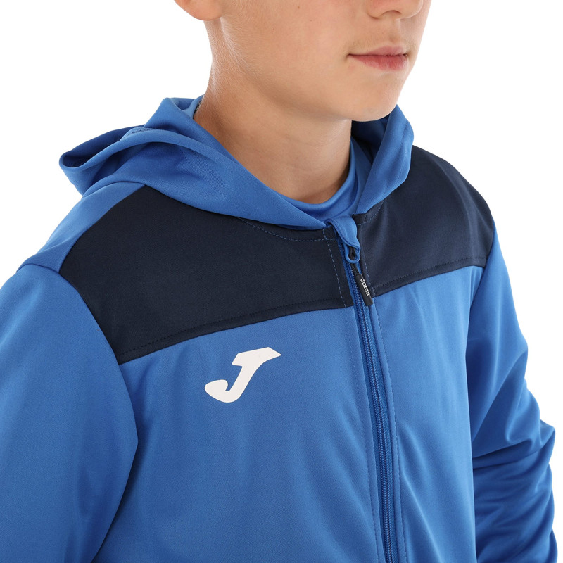 Костюм спортивний кофта на блискавці та штани Joma PHOENIX II 103121-703 4XS-XL синій-темно-синій