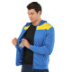 Костюм спортивний кофта на блискавці та штани Joma PHOENIX II 103121-709 4XS-XL синій-жовтий