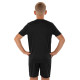 Форма футбольна комплект футболка та шорти Joma PHOENIX III 103124-102 4XS-XL чорний-білий