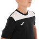 Форма футбольна комплект футболка та шорти Joma PHOENIX III 103124-102 4XS-XL чорний-білий