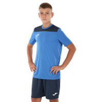 Форма футбольна комплект футболка та шорти Joma PHOENIX III 103124-703 4XS-XL синій-темно-синій