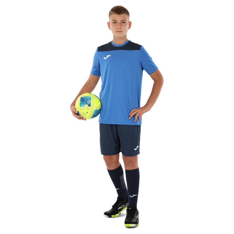 Форма футбольна комплект футболка та шорти Joma PHOENIX III 103124-703 4XS-XL синій-темно-синій