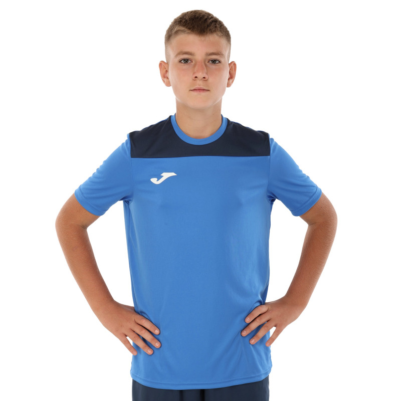 Форма футбольна комплект футболка та шорти Joma PHOENIX III 103124-703 4XS-XL синій-темно-синій