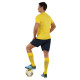 Форма футбольна комплект футболка та шорти Joma PHOENIX III 103124-903 4XS-XL жовтий-темно-синій