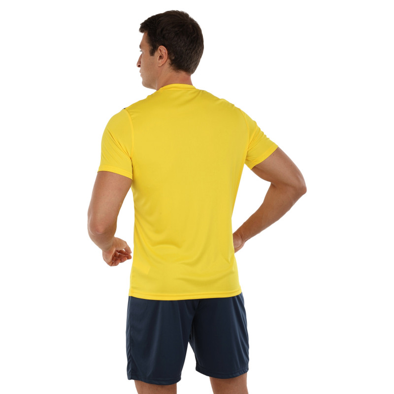 Форма футбольна комплект футболка та шорти Joma PHOENIX III 103124-903 4XS-XL жовтий-темно-синій