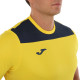Форма футбольна комплект футболка та шорти Joma PHOENIX III 103124-903 4XS-XL жовтий-темно-синій