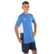 Форма футбольна комплект футболка та шорти Joma DANUBIO II 103213-703 4XS-XL синій-темно-синій