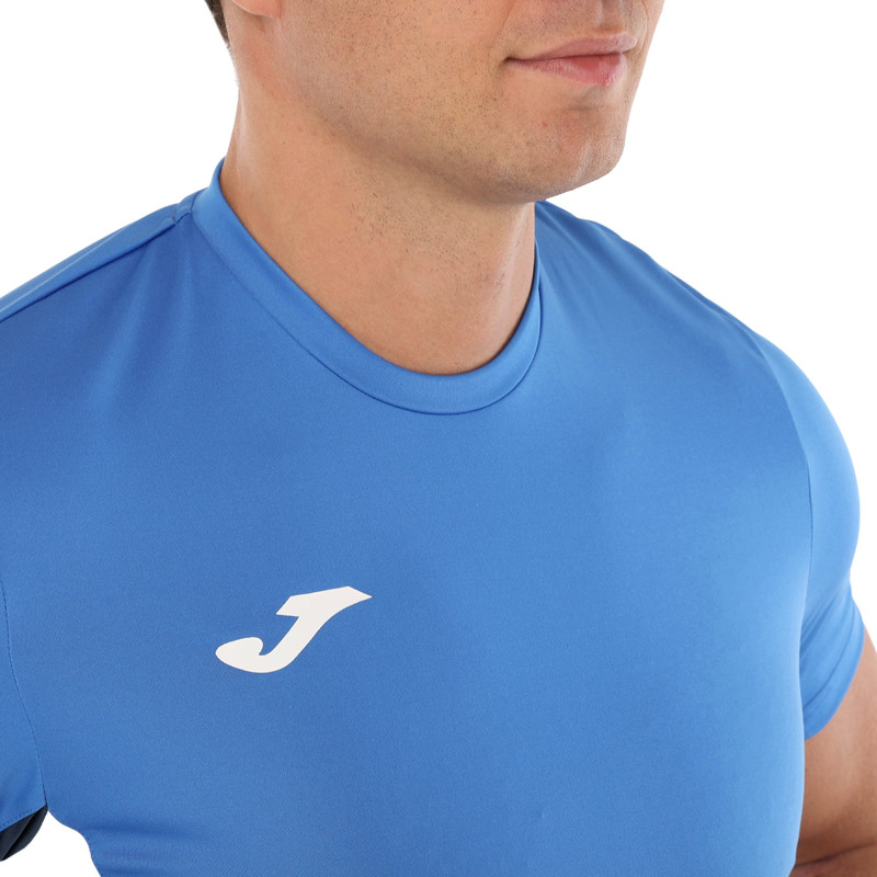 Форма футбольна комплект футболка та шорти Joma DANUBIO II 103213-703 4XS-XL синій-темно-синій
