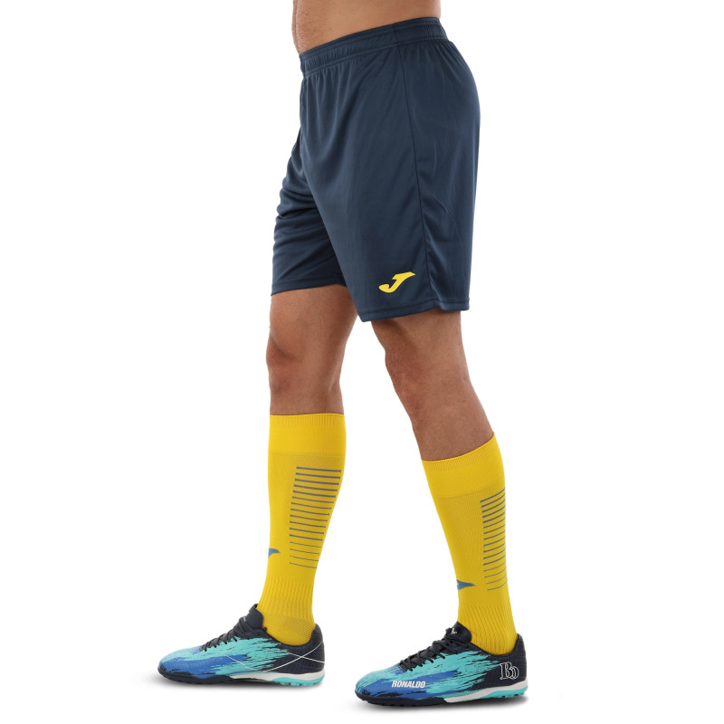 Форма футбольна комплект футболка та шорти Joma DANUBIO II 103213-903 4XS-XL жовтий-темно-синій