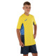 Форма футбольна комплект футболка та шорти Joma DANUBIO II 103213-903 4XS-XL жовтий-темно-синій