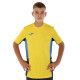 Форма футбольна комплект футболка та шорти Joma DANUBIO II 103213-903 4XS-XL жовтий-темно-синій