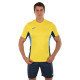 Форма футбольна комплект футболка та шорти Joma DANUBIO II 103213-903 4XS-XL жовтий-темно-синій