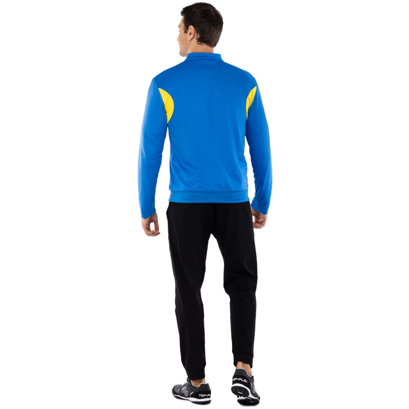 Кофта спортивна на блискавці Joma WINNER III 103316-709 S-XL синій-жовтий