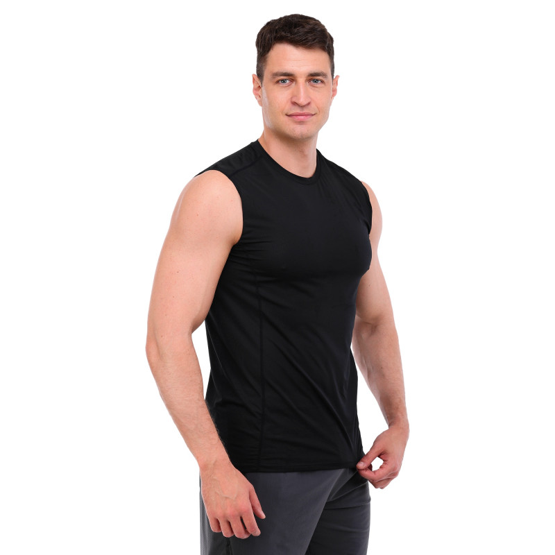Майка компресійна чоловіча спортивна Joma INDOOR GYM 103465-100 S-XL чорний