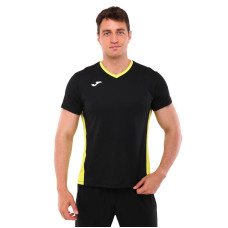 Футболка чоловіча Joma COURT 103512-104 M-XL чорний-салатовий