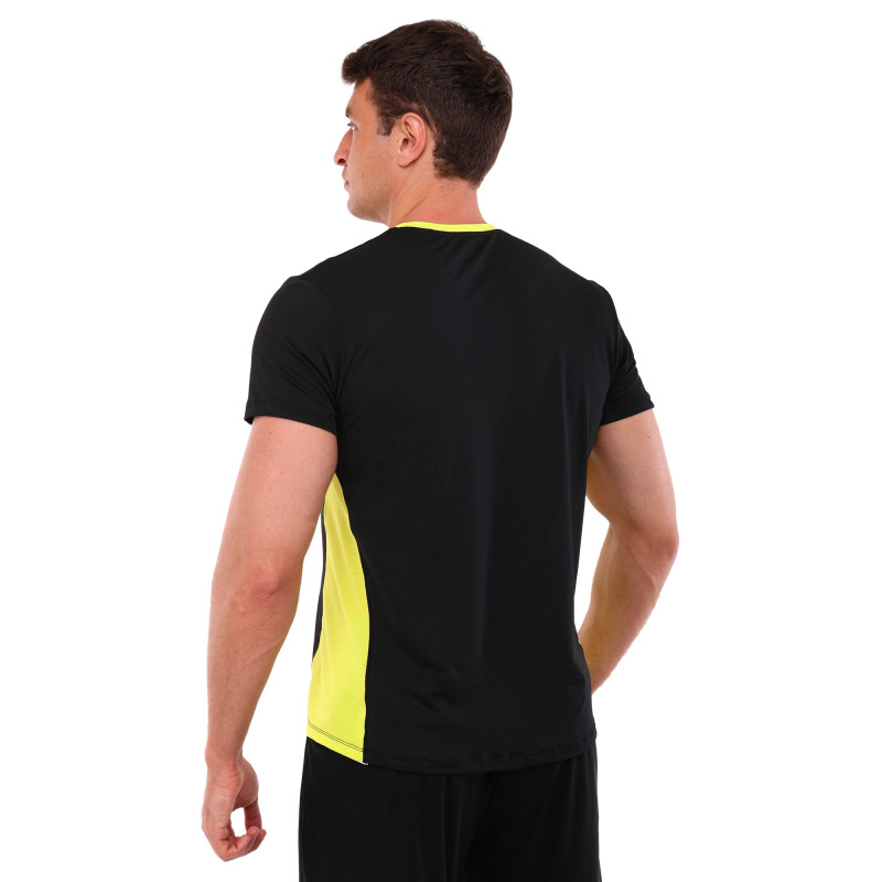 Футболка чоловіча Joma COURT 103512-104 M-XL чорний-салатовий