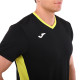 Футболка чоловіча Joma COURT 103512-104 M-XL чорний-салатовий