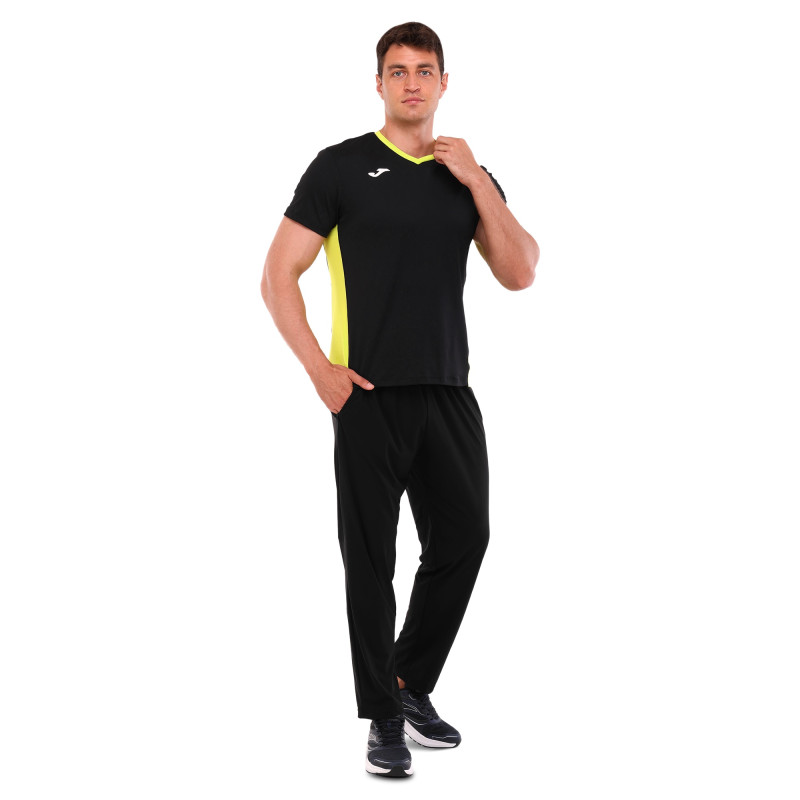 Футболка чоловіча Joma COURT 103512-104 M-XL чорний-салатовий